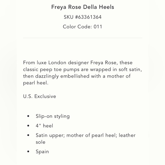 Anthropologie x Freya Rose Della Heels Size EU 39 or US 8 NEW READ - Picture 4 of 14